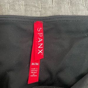 Spanx leather leggings size medium